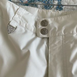 XL White Roxy Women’s Snow Board Pants